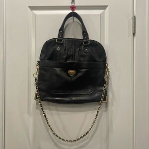 HYPE Black Leather Handbag